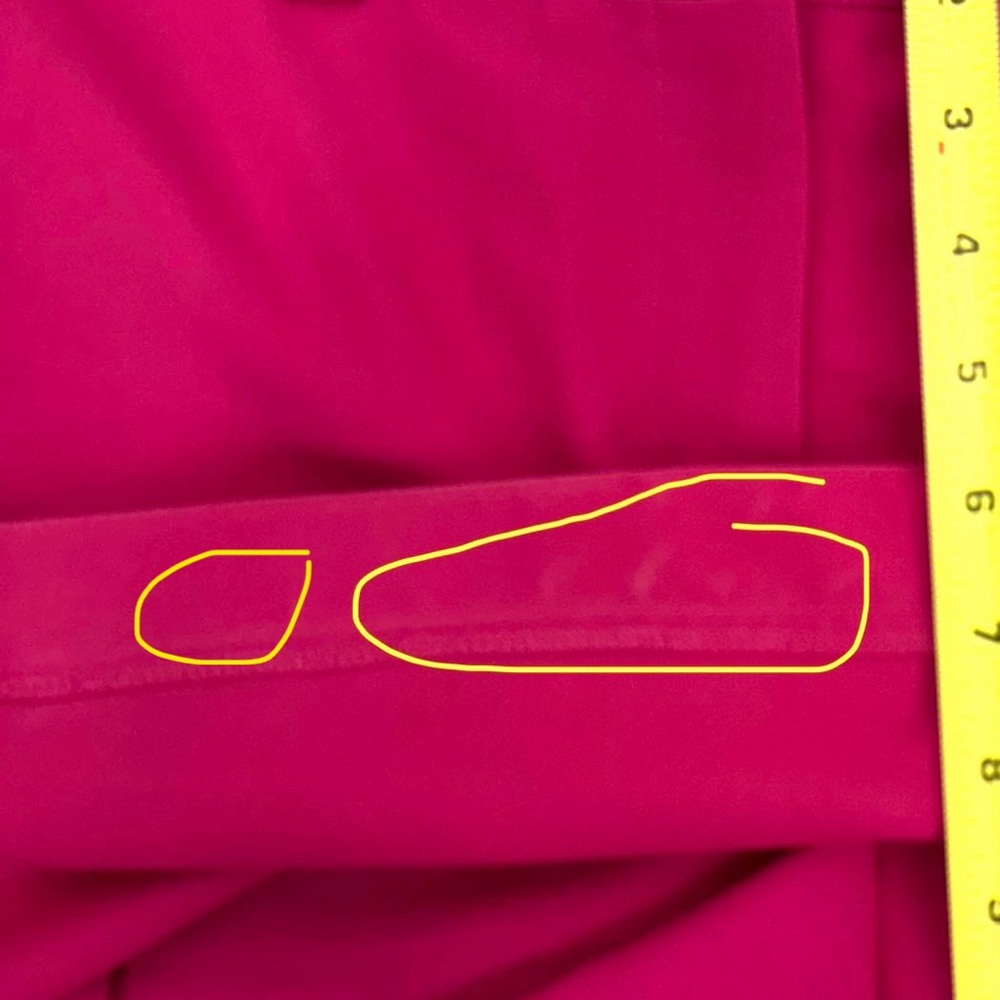 Nike Golf Tour Performance Dri Fit Fuchsia Pink Mini Skort Skirt Shorts Size 10 - Picture 11 of 15